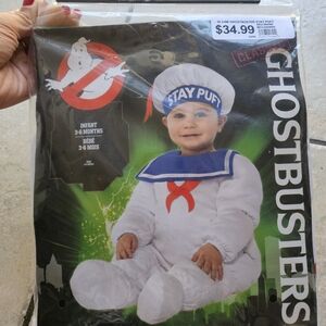 Brand New Ghostbusters Stay Puft Infant Costume Infant 3 - 6 Months
